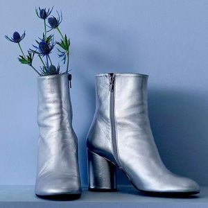 Free People Celestial Bootie Silver